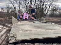 Panzerfahrt + Maschinengewehr